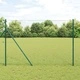 Шестоъгълна оградна мрежа от PVC-покрита стомана, 100 x 1,6 м, зелена