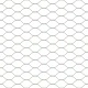 Шестоъгълна ограда с колчета зелена 1.2 x 100 м PVC покрита стомана Шестоъгълна ограда с колчета зелена 1.2 x 100 м PVC покрита стомана