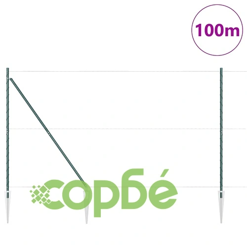 Шестоъгълна ограда с колчета зелена 1.5 x 100 м PVC покрита стомана на топ цена от sorbe.bg Шестоъгълна ограда с колчета зелена 1.5 x 100 м PVC покрита стомана ➤ топ цена ➤ sorbe.bg