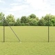 Шестоъгълна ограда с колове, 50 x 1,5 m, ПВЦ-обработена стомана