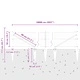 Ограда с колчета сива 0.5 x 100 м от PVC покрита стомана