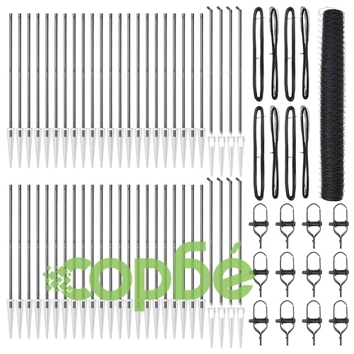Шестоъгълна ограда сива 1.2x100 м PVC покрита стомана ➤ топ цена ➤ sorbe.bg