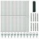 Шестоъгълна ограда с колчета Зелена 1x100 м PVC покрита стомана