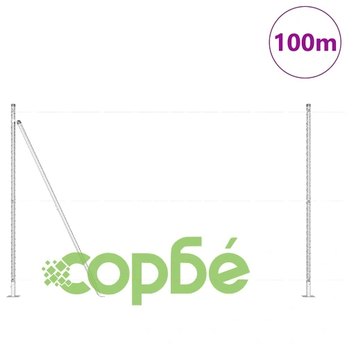 Шестоъгълна ограда 1.4 x 100 m поцинкована стомана с PVC покритие ➤ топ цена ➤ sorbe.bg