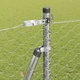Шестоъгълна ограда с колчета 1.5 x 100 м поцинкована стомана с PVC покритие Шестоъгълна ограда с колчета 1.5 x 100 м поцинкована стомана с PVC покритие