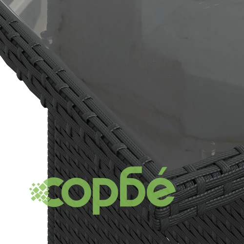 Комплект градински дивани от полиратан - 9 части, бежов цвят, за открито пространство ➤ топ цена ➤ sorbe.bg