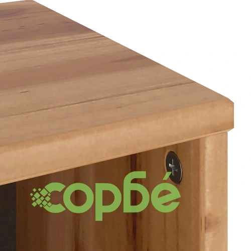 Странични шкафове ODDA 4 бр. 40x24x79 см от масивна борова дървесина ➤ топ цена ➤ sorbe.bg