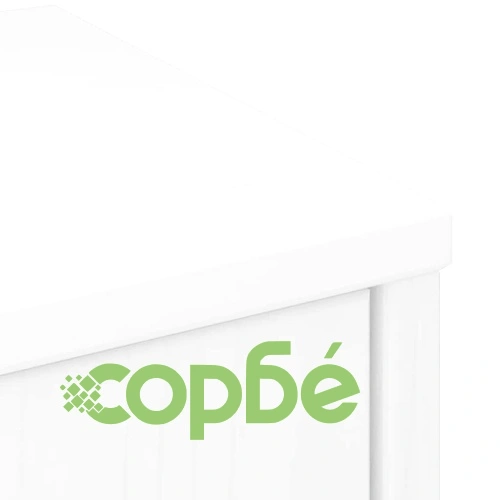 Комплект 6 бр. Странични Шкафове ODDA от Масивно Борово Дърво - Бял, 40x24x79 cm ➤ топ цена ➤ sorbe.bg