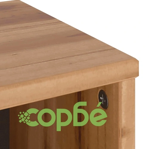 Комплект 5 бр. Странични Шкафове ODDA 40x24x79 cm от Масивно Борово Дърво ➤ топ цена ➤ sorbe.bg