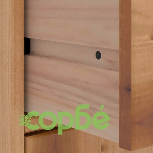 Комплект 5 бр. Странични Шкафове ODDA 40x24x79 cm от Масивно Борово Дърво ➤ топ цена ➤ sorbe.bg