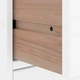 Комплект от 5 Странични Шкафа ODDA, Бял, 40x24x79 см, Масивна Борова Дървесина