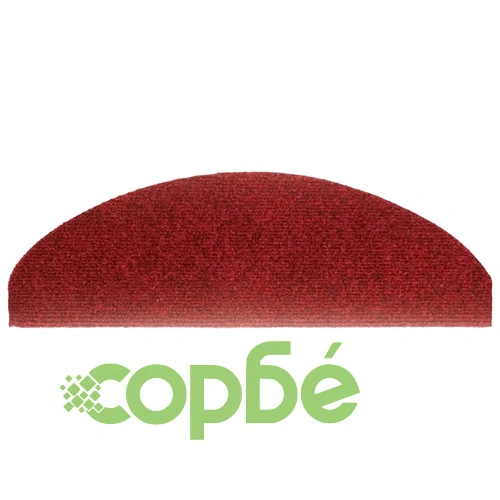 Самозалепващи стелки за стълбище, 30 бр., червени, полипропилен, 65x21x4 см ➤ топ цена ➤ sorbe.bg