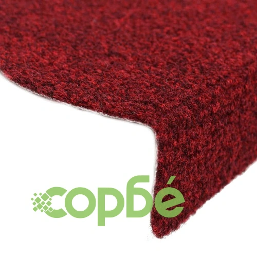 Самозалепващи стелки за стълбище, 30 бр., червени, полипропилен, 65x21x4 см ➤ топ цена ➤ sorbe.bg