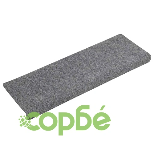 Самозалепващи стелки за стълби, 30 броя, светлосиво, 65x21x4 см, полипропилен ➤ топ цена ➤ sorbe.bg