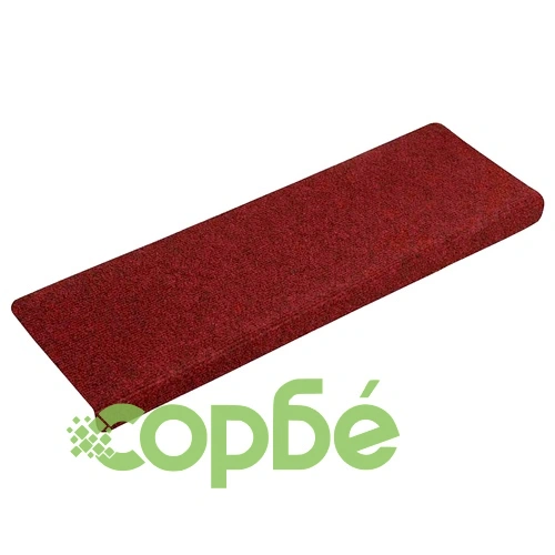 Самозалепващи стелки за стълбище, 30 броя, червени, полипропилен, 65x21x4 см ➤ топ цена ➤ sorbe.bg