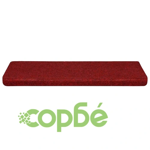 Самозалепващи стелки за стълбище, 30 броя, червени, полипропилен, 65x21x4 см ➤ топ цена ➤ sorbe.bg