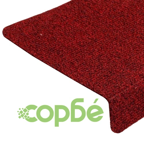 Самозалепващи стелки за стълбище, 30 броя, червени, полипропилен, 65x21x4 см ➤ топ цена ➤ sorbe.bg