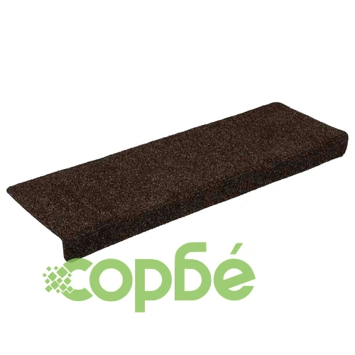 Самозалепващи изтривалки за стълби 30 бр. 65x21x4 см полипропилен тъмнокафяви ➤ топ цена ➤ sorbe.bg