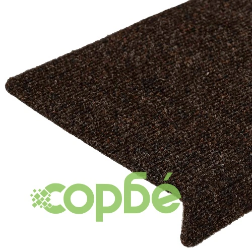 Самозалепващи изтривалки за стълби 30 бр. 65x21x4 см полипропилен тъмнокафяви ➤ топ цена ➤ sorbe.bg