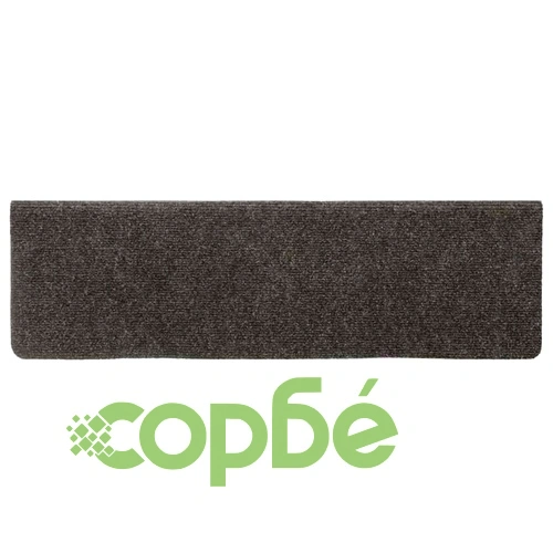 Самозалепващи стелки за стълби - 30 броя, антрацит, 65x21x4 см, полипропилен ➤ топ цена ➤ sorbe.bg