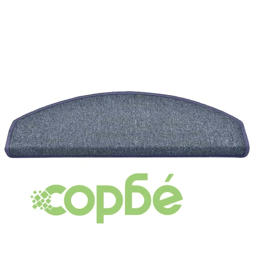 Изтривалки за стълби 30 бр, тъмно сиво и синьо, 65x24x4 cm, PP тъфтинг ➤ топ цена ➤ sorbe.bg