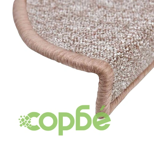 Изтривалки за стълби от PP тъфтинг - комплект 20 бр., светлокафяви, 56x17x3 см ➤ топ цена ➤ sorbe.bg