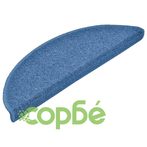 Изтривалки за стълби 20 бр. полипропилен 56x17x3 см сини полукръгли ➤ топ цена ➤ sorbe.bg