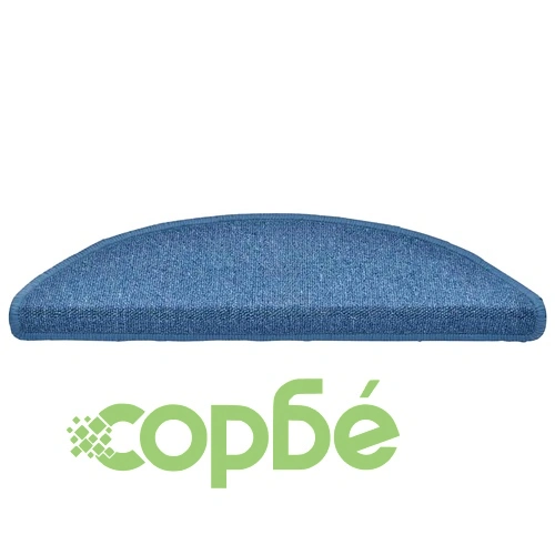 Изтривалки за стълби 20 бр. полипропилен 56x17x3 см сини полукръгли ➤ топ цена ➤ sorbe.bg