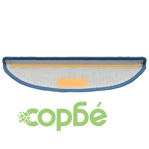 Изтривалки за стълби 20 бр. полипропилен 56x17x3 см сини полукръгли ➤ топ цена ➤ sorbe.bg