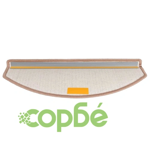 Изтривалки за стълби 20 бр. от PP тъфтинг, светлокафяви 65x24x4 cm ➤ топ цена ➤ sorbe.bg
