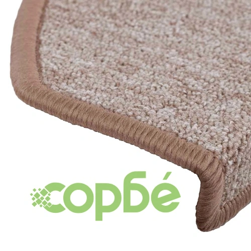 Изтривалки за стълби 20 бр. от PP тъфтинг, светлокафяви 65x24x4 cm ➤ топ цена ➤ sorbe.bg