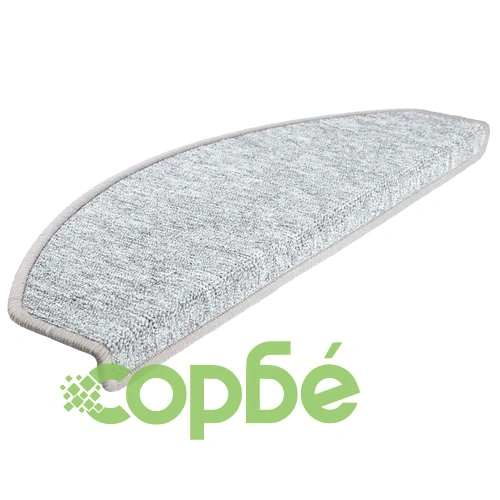 Противоплъзгащи Изтривалки за Стълби 20 бр., Светло Сиви 65x24x4 cm, 100% PP Тъфтинг ➤ топ цена ➤ sorbe.bg