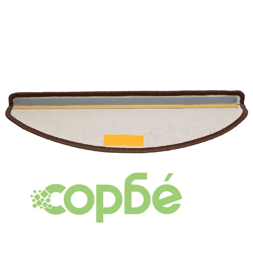 Стелки за стълби, 20 бр., кафяви, 65x21x4 см, 100% PP тъфтинг, противохлъзгащи ➤ топ цена ➤ sorbe.bg