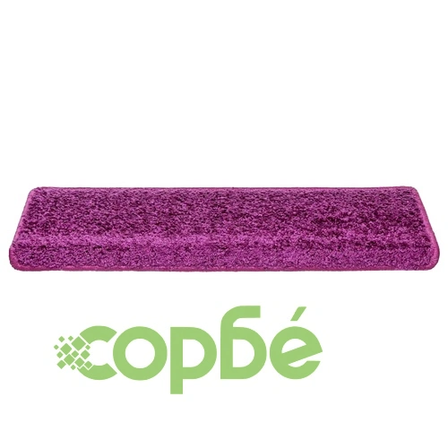 Противоплъзгащи стелки за стълби, 20 броя, 65x21x4 см, виолетов цвят, полипропилен ➤ топ цена ➤ sorbe.bg