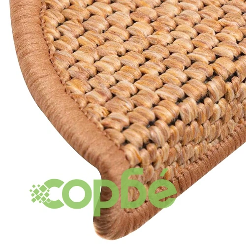 Самозалепващи стелки за стълби със сизалов дизайн, 30 бр., 56x17x3 см ➤ топ цена ➤ sorbe.bg