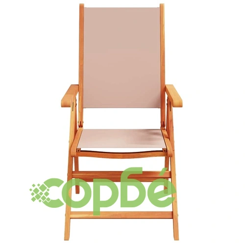 Комплект за хранене в градината 5 части акациево дърво таупе ➤ топ цена ➤ sorbe.bg