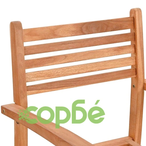 Градински комплект за хранене от масивно тиково дърво 5 части - кафяв 150x90x75 см ➤ топ цена ➤ sorbe.bg