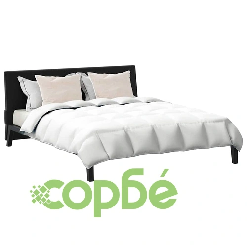 Зимно одеяло с две възглавници от гъши пух - Бяло 240 x 220 cm ➤ топ цена ➤ sorbe.bg