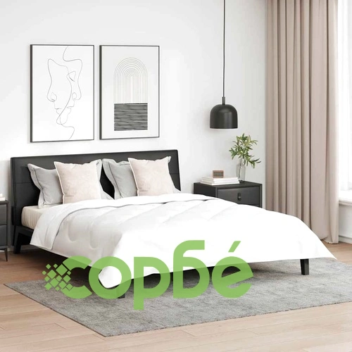 Комплект спално бельо от микрофибър - 3 части - Бял - 240 x 200 см с 2 възглавници ➤ топ цена ➤ sorbe.bg
