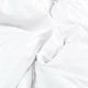Комплект спално бельо от микрофибър - 3 части - Бял - 240 x 200 см с 2 възглавници