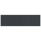 Комплект градински мебели 13 части полиратан антрацит с възглавници