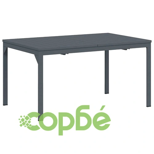 Комплект за хранене на открито 9 части от стомана 210x90 см ➤ топ цена ➤ sorbe.bg