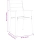 Комплект за хранене в градината 5 части черен HDPE 160x80x73 см