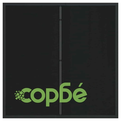 Градински комплект за хранене 5 части - сив полиратан 80x80 см ➤ топ цена ➤ sorbe.bg