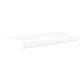 Ъглова рамка за легло с матрак 80x200 см кадифе тюркоаз