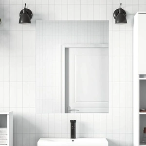 Огледално фолио сребрист PET 90x200 см самозалепващо за прозорци