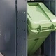 Контейнер за кошчета за боклук 2 отделения светлосиво 136x77.5x121.5 см