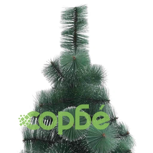 Изкуствена коледна елха с LED осветление и топки, 180 см, зелена ➤ топ цена ➤ sorbe.bg