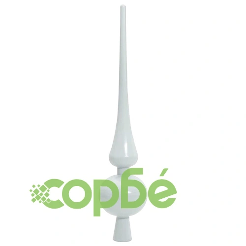 Изкуствена коледна елха с 300 LED светлини и поставка 210 см PE/PVC ➤ топ цена ➤ sorbe.bg
