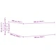 Легло с пружинна основа и матрак от текстил 180x200 см черно